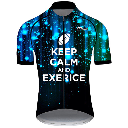 21Grams Men's Short Sleeve Cycling Jersey Spandex Black / Blue Galaxy Gradient Sparkly Bike Jersey Top Mountain Bike MTB Road Bike Cycling UV Resistant Breathable Quick Dry Sports Clothing Apparel
21Grams Men's Short Sleeve Cycling Jersey Spandex Black / Blue Galaxy Gradient Sparkly Bike Jersey Top Mountain Bike MTB Road Bike Cycling UV Resistant Breathable Quick Dry Sports Clothing Apparel