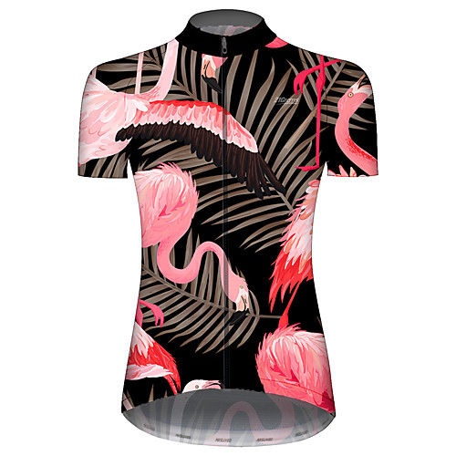 21Grams Women's Short Sleeve Cycling Jersey Black / Red Flamingo Floral Botanical Animal Bike Jersey Top Mountain Bike MTB Road Bike Cycling UV Resistant Quick Dry Breathable Sports Clothing Apparel
21Grams Women's Short Sleeve Cycling Jersey Black / Red Flamingo Floral Botanical Animal Bike Jersey Top Mountain Bike MTB Road Bike Cycling UV Resistant Quick Dry Breathable Sports Clothing Apparel