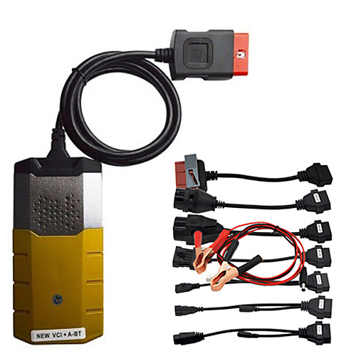 DS150 DS150E CDP Pro Car Truck Fault Detector with Bluetooth diagnostic tool Tcs Pro Plus 2016 software With 8 Car Cables
DS150 DS150E CDP Pro Car Truck Fault Detector with Bluetooth diagnostic tool Tcs Pro Plus 2016 software With 8 Car Cables