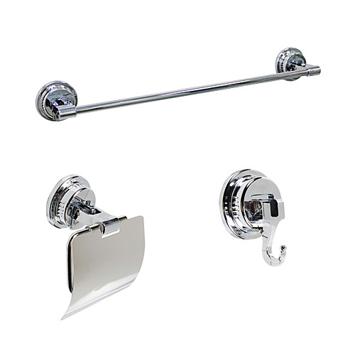 Bathroom Accessory Set Retractable Cable / Multifunction Modern Stainless Steel A Grade ABS 3pcs - Bathroom Wall Mounted
Bathroom Accessory Set Retractable Cable / Multifunction Modern Stainless Steel A Grade ABS 3pcs - Bathroom Wall Mounted