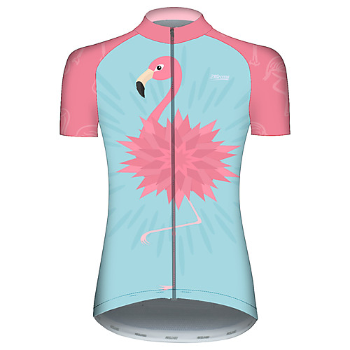 21Grams Women's Short Sleeve Cycling Jersey BluePink Flamingo Solid Color Animal Bike Jersey Top Mountain Bike MTB Road Bike Cycling UV Resistant Breathable Quick Dry Sports Clothing Apparel
21Grams Women's Short Sleeve Cycling Jersey BluePink Flamingo Solid Color Animal Bike Jersey Top Mountain Bike MTB Road Bike Cycling UV Resistant Breathable Quick Dry Sports Clothing Apparel