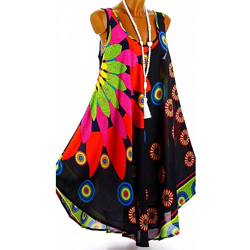 Women's Chiffon Dress Short Mini Dress White Black Blue Purple Red Sleeveless Floral Print Summer Deep U Hot Casual 2021 S M L XL XXL 3XL 4XL 5XL
Women's Chiffon Dress Short Mini Dress White Black Blue Purple Red Sleeveless Floral Print Summer Deep U Hot Casual 2021 S M L XL XXL 3XL 4XL 5XL