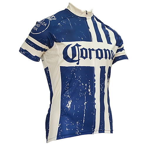 21Grams Men's Short Sleeve Cycling Jersey Spandex Polyester Blue / White Retro Bike Jersey Top Mountain Bike MTB Road Bike Cycling UV Resistant Breathable Quick Dry Sports Clothing Apparel / Stretchy
21Grams Men's Short Sleeve Cycling Jersey Spandex Polyester Blue / White Retro Bike Jersey Top Mountain Bike MTB Road Bike Cycling UV Resistant Breathable Quick Dry Sports Clothing Apparel / Stretchy