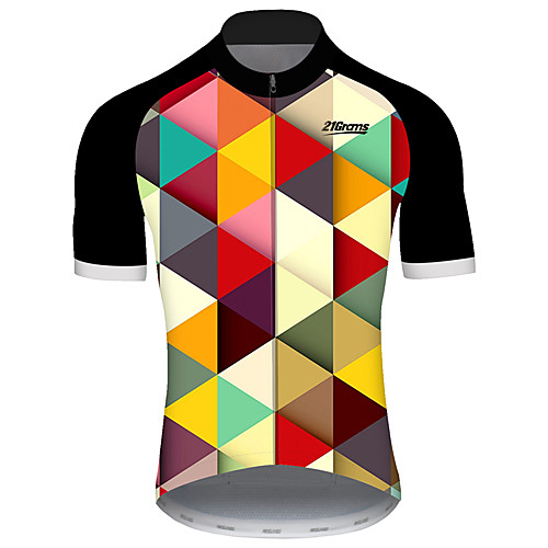 21Grams Men's Short Sleeve Cycling Jersey Spandex Black / Yellow Plaid Checkered Patchwork Gradient Bike Jersey Top Mountain Bike MTB Road Bike Cycling UV Resistant Breathable Quick Dry Sports
21Grams Men's Short Sleeve Cycling Jersey Spandex Black / Yellow Plaid Checkered Patchwork Gradient Bike Jersey Top Mountain Bike MTB Road Bike Cycling UV Resistant Breathable Quick Dry Sports