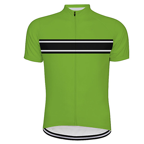 21Grams Men's Short Sleeve Cycling Jersey Red and White Black / Green Stripes Solid Color Bike Jersey Top Mountain Bike MTB Road Bike Cycling UV Resistant Quick Dry Breathable Sports Clothing Apparel
21Grams Men's Short Sleeve Cycling Jersey Red and White Black / Green Stripes Solid Color Bike Jersey Top Mountain Bike MTB Road Bike Cycling UV Resistant Quick Dry Breathable Sports Clothing Apparel