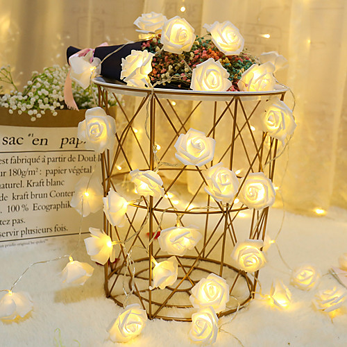 1M 10led AA Battery Powered Rose Flower Christmas Holiday String Lights Valentine's Day Wedding Party Garland Decor Luminaria
1M 10led AA Battery Powered Rose Flower Christmas Holiday String Lights Valentine's Day Wedding Party Garland Decor Luminaria