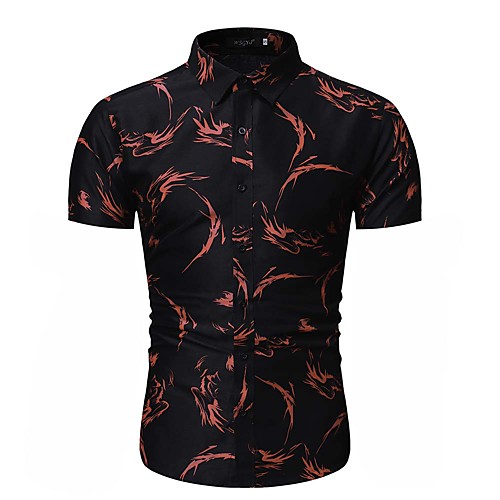 Men's Shirt Geometric Floral Short Sleeve Daily Tops Basic Elegant Red Navy Blue
Men's Shirt Geometric Floral Short Sleeve Daily Tops Basic Elegant Red Navy Blue