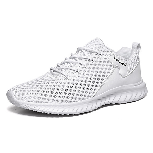 Men's Summer Sporty Athletic Trainers / Athletic Shoes Running Shoes Mesh / PU Non-slipping Black and White / White / Black
Men's Summer Sporty Athletic Trainers / Athletic Shoes Running Shoes Mesh / PU Non-slipping Black and White / White / Black