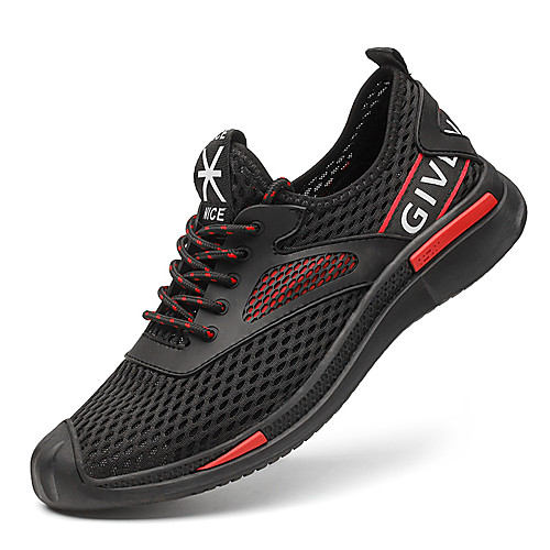 Men's Mesh / Tissage Volant Spring & Summer Sporty / Casual Athletic Shoes Running Shoes / Walking Shoes Breathable Slogan Brown / Black
Men's Mesh / Tissage Volant Spring & Summer Sporty / Casual Athletic Shoes Running Shoes / Walking Shoes Breathable Slogan Brown / Black