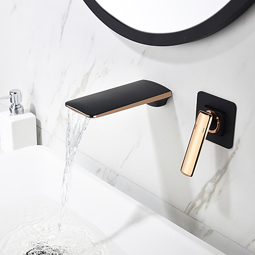Bathroom Sink Faucet - Wall Mount Painted Finishes Widespread Single Handle One HoleBath Taps
Bathroom Sink Faucet - Wall Mount Painted Finishes Widespread Single Handle One HoleBath Taps