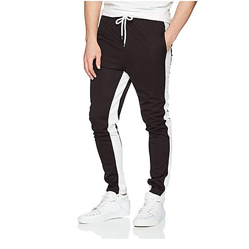 

Men's Sporty Basic Slim Chinos Sweatpants Pants - Solid Colored Low Waist White Black Red US32 / UK32 / EU40 / US34 / UK34 / EU42 / US36 / UK36 / EU44