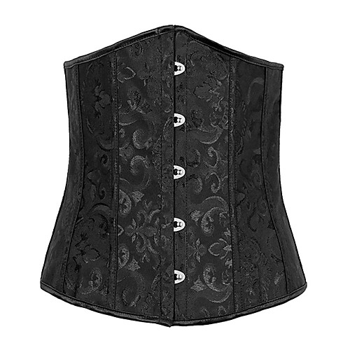 Women's Lace Up Corset Set - Floral Botanical / Fashion, Lace up / Buckle Black White Red S M L
Women's Lace Up Corset Set - Floral Botanical / Fashion, Lace up / Buckle Black White Red S M L