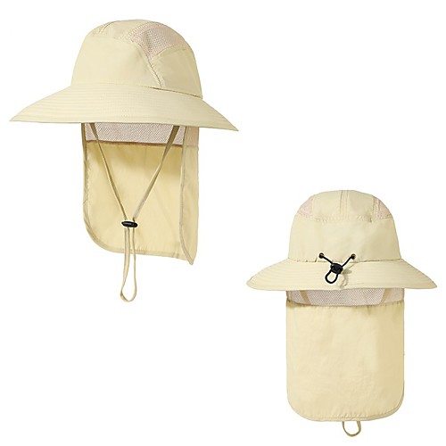 Women's Men's Sun Hat Fishing Hat Fisherman Hat Hiking Hat 1 PCS Outdoor Portable Sunscreen UV Resistant Ultraviolet Resistant Hat Solid Color Polyester Army Green Grey Khaki for Camping / Hiking
Women's Men's Sun Hat Fishing Hat Fisherman Hat Hiking Hat 1 PCS Outdoor Portable Sunscreen UV Resistant Ultraviolet Resistant Hat Solid Color Polyester Army Green Grey Khaki for Camping / Hiking