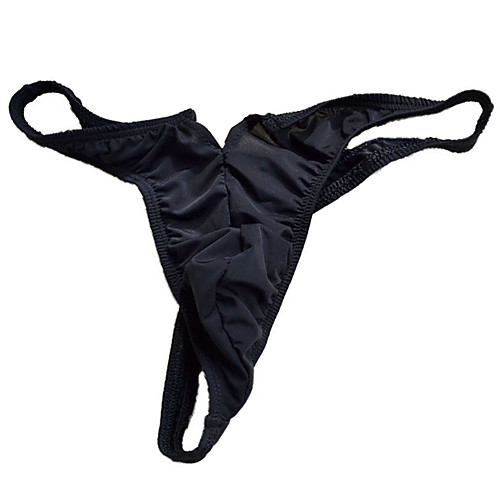 Men's 1 Piece Basic G-string Underwear - Normal Low Waist White Black Purple One-Size
Men's 1 Piece Basic G-string Underwear - Normal Low Waist White Black Purple One-Size
