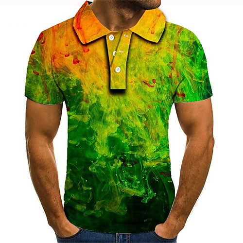 Men's Plus Size 3D Graphic Polo Street chic Exaggerated Daily Going out Shirt Collar Rainbow / Short Sleeve
Men's Plus Size 3D Graphic Polo Street chic Exaggerated Daily Going out Shirt Collar Rainbow / Short Sleeve