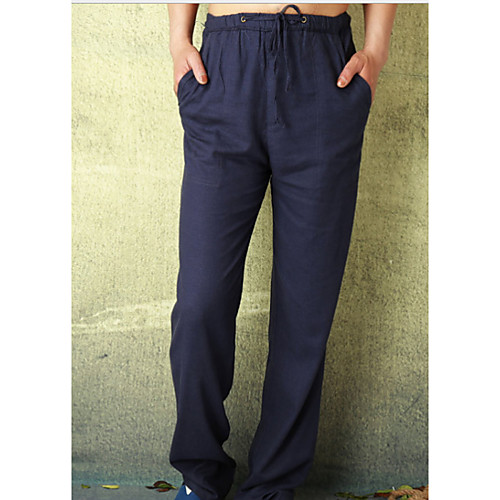 Men's Basic Plus Size Loose Chinos Pants - Solid Colored Drawstring Linen White Black Blue US36 / UK36 / EU44 / US38 / UK38 / EU46 / US40 / UK40 / EU48
Men's Basic Plus Size Loose Chinos Pants - Solid Colored Drawstring Linen White Black Blue US36 / UK36 / EU44 / US38 / UK38 / EU46 / US40 / UK40 / EU48