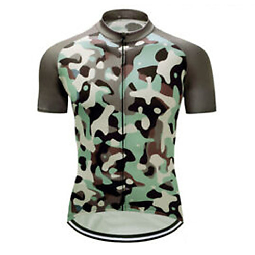 21Grams Men's Short Sleeve Cycling Jersey Camouflage Bike Jersey Top Mountain Bike MTB Road Bike Cycling UV Resistant Breathable Quick Dry Sports Clothing Apparel / Stretchy
21Grams Men's Short Sleeve Cycling Jersey Camouflage Bike Jersey Top Mountain Bike MTB Road Bike Cycling UV Resistant Breathable Quick Dry Sports Clothing Apparel / Stretchy