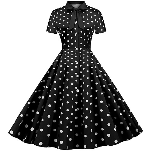 Audrey Hepburn Dresses 1950s Vintage Vacation Dress Dress A-Line Dress Tea Dress Rockabilly Women's Spandex Costume Red / White / Black / Red Vintage Cosplay
Audrey Hepburn Dresses 1950s Vintage Vacation Dress Dress A-Line Dress Tea Dress Rockabilly Women's Spandex Costume Red / White / Black / Red Vintage Cosplay