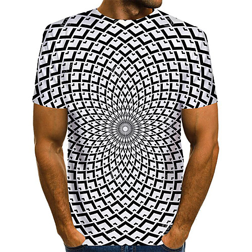 Men's Plus Size 3D Graphic Print T-shirt Basic Street chic Daily Going out Round Neck White / Short Sleeve
Men's Plus Size 3D Graphic Print T-shirt Basic Street chic Daily Going out Round Neck White / Short Sleeve