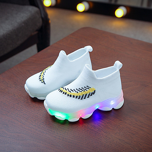 Boys' / Girls' Comfort / LED Shoes Knit Sneakers LED Shoes Toddler(9m-4ys) / Little Kids(4-7ys) Braided Strap / Split Joint / LED White / Black / Pink Spring / Fall / Party & Evening / Rubber
Boys' / Girls' Comfort / LED Shoes Knit Sneakers LED Shoes Toddler(9m-4ys) / Little Kids(4-7ys) Braided Strap / Split Joint / LED White / Black / Pink Spring / Fall / Party & Evening / Rubber