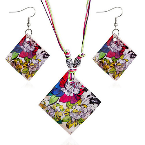 Women's Jewelry Set Classic Flower Stylish Earrings Jewelry Rainbow For Party Evening Festival 1 set
Women's Jewelry Set Classic Flower Stylish Earrings Jewelry Rainbow For Party Evening Festival 1 set