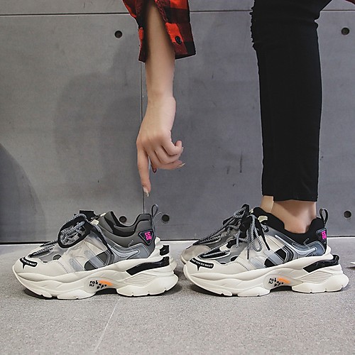Women's Trainers / Athletic Shoes Summer Flat Heel Round Toe Daily Mesh Black / Gray
Women's Trainers / Athletic Shoes Summer Flat Heel Round Toe Daily Mesh Black / Gray