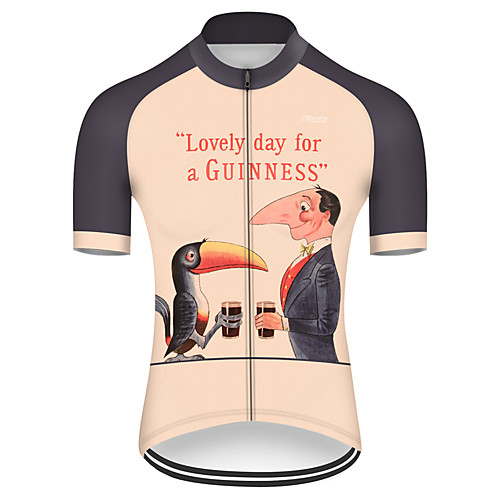 21Grams Men's Short Sleeve Cycling Jersey Polyester Black / Yellow Novelty Bird Oktoberfest Beer Bike Jersey Top Mountain Bike MTB Road Bike Cycling Breathable Quick Dry Ultraviolet Resistant Sports
21Grams Men's Short Sleeve Cycling Jersey Polyester Black / Yellow Novelty Bird Oktoberfest Beer Bike Jersey Top Mountain Bike MTB Road Bike Cycling Breathable Quick Dry Ultraviolet Resistant Sports