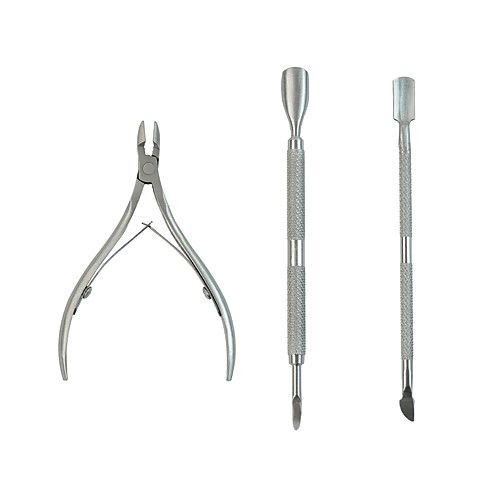 3pcs Fashion Design Double Head Stainless Steel Cuticle Nail Pusher Manicure Tool Dead Skin Push for Nail
3pcs Fashion Design Double Head Stainless Steel Cuticle Nail Pusher Manicure Tool Dead Skin Push for Nail