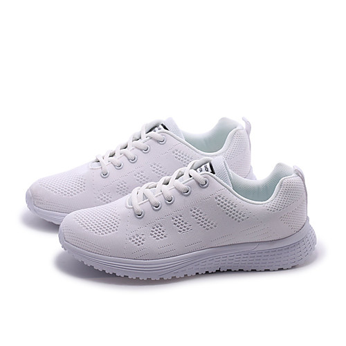 Women's Trainers / Athletic Shoes Spring Flat Heel Round Toe Sporty Athletic Color Block Solid Colored Elastic Fabric / Tissage Volant Running Shoes White / Black / Fuchsia
Women's Trainers / Athletic Shoes Spring Flat Heel Round Toe Sporty Athletic Color Block Solid Colored Elastic Fabric / Tissage Volant Running Shoes White / Black / Fuchsia