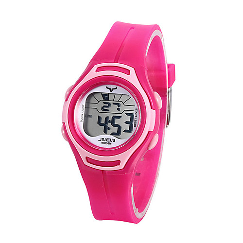 Kids Sport Watch Digital PU Leather Pink Water Resistant / Waterproof Calendar / date / day Digital Cartoon - Blushing Pink / Stainless Steel
Kids Sport Watch Digital PU Leather Pink Water Resistant / Waterproof Calendar / date / day Digital Cartoon - Blushing Pink / Stainless Steel