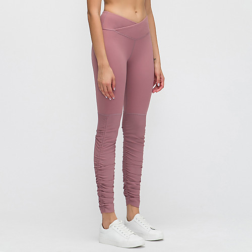 Women's High Waist Yoga Pants Criss Cross Waist Fashion Black Purple Pink Green Elastane Running Fitness Gym Workout Tights Leggings Sport Activewear Tummy Control Butt Lift Moisture Wicking Power
Women's High Waist Yoga Pants Criss Cross Waist Fashion Black Purple Pink Green Elastane Running Fitness Gym Workout Tights Leggings Sport Activewear Tummy Control Butt Lift Moisture Wicking Power