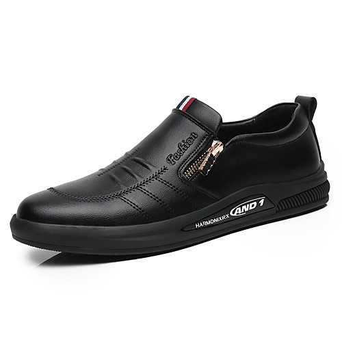 Men's Spring & Summer / Fall & Winter Classic / Casual Daily Office & Career Sneakers Walking Shoes Leather Shock Absorbing Wear Proof White / Black
Men's Spring & Summer / Fall & Winter Classic / Casual Daily Office & Career Sneakers Walking Shoes Leather Shock Absorbing Wear Proof White / Black