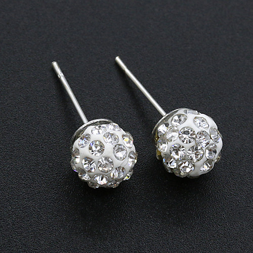 Women's Earrings Holiday Wedding Birthday Romantic Earrings Jewelry Silver For Date Street Festival 1 Pair
Women's Earrings Holiday Wedding Birthday Romantic Earrings Jewelry Silver For Date Street Festival 1 Pair