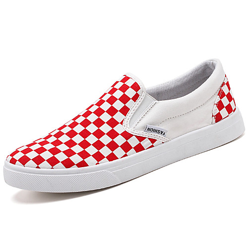 Men's Summer / Fall Casual / Preppy Daily Outdoor Loafers & Slip-Ons Canvas Non-slipping Wear Proof Black / Red
Men's Summer / Fall Casual / Preppy Daily Outdoor Loafers & Slip-Ons Canvas Non-slipping Wear Proof Black / Red
