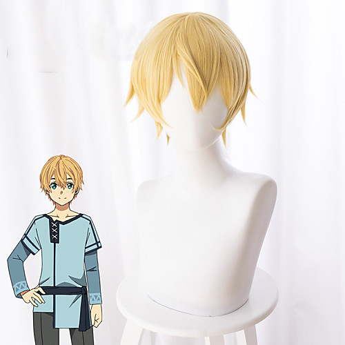 SAO Swords Art Online Eugeo Cosplay Wigs Men's Asymmetrical 14 inch Heat Resistant Fiber kinky Straight Yellow Yellow Anime
SAO Swords Art Online Eugeo Cosplay Wigs Men's Asymmetrical 14 inch Heat Resistant Fiber kinky Straight Yellow Yellow Anime