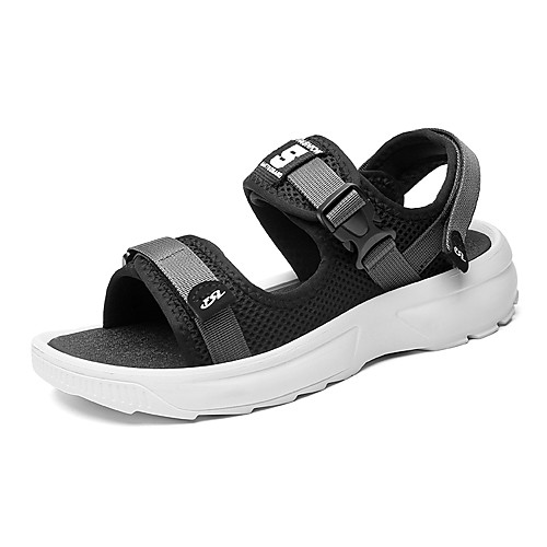 Men's Summer Classic / British Daily Outdoor Sandals Walking Shoes Cotton / Mesh Breathable Wear Proof Black / Purple / Gray
Men's Summer Classic / British Daily Outdoor Sandals Walking Shoes Cotton / Mesh Breathable Wear Proof Black / Purple / Gray