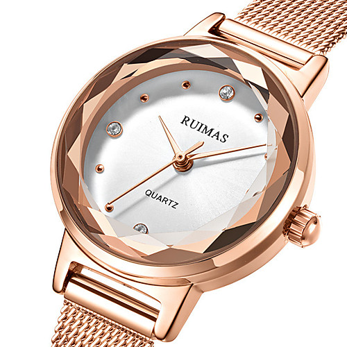 Women's Steel Band Watches Luxury Fashion Stainless Steel Japanese Quartz Rose Gold Water Resistant / Waterproof 30 m 1 pc Analog One Year Battery Life
Women's Steel Band Watches Luxury Fashion Stainless Steel Japanese Quartz Rose Gold Water Resistant / Waterproof 30 m 1 pc Analog One Year Battery Life