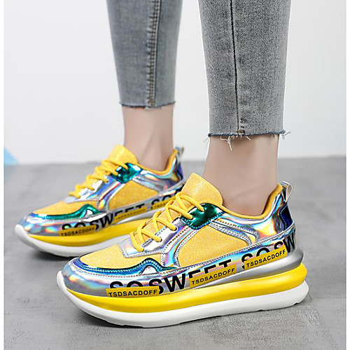 Women's Trainers / Athletic Shoes Summer Flat Heel Closed Toe Daily PU Black / Yellow / Pink
Women's Trainers / Athletic Shoes Summer Flat Heel Closed Toe Daily PU Black / Yellow / Pink