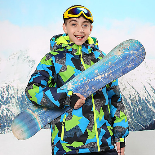 Boys' Ski Jacket with Pants Skiing Camping / Hiking Winter Sports Waterproof Windproof Warm Polyester Warm Top Warm Pants Clothing Suit Ski Wear / Kids
Boys' Ski Jacket with Pants Skiing Camping / Hiking Winter Sports Waterproof Windproof Warm Polyester Warm Top Warm Pants Clothing Suit Ski Wear / Kids
