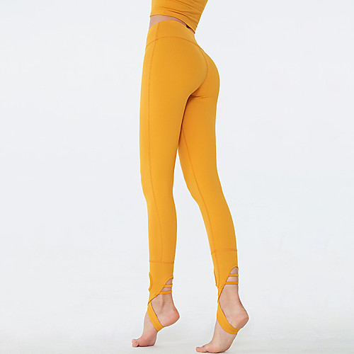 Women's High Waist Yoga Pants Stirrup Solid Color Black Yellow Red Running Fitness Gym Workout Tights Leggings Sport Activewear Quick Dry Butt Lift Tummy Control High Elasticity Skinny
Women's High Waist Yoga Pants Stirrup Solid Color Black Yellow Red Running Fitness Gym Workout Tights Leggings Sport Activewear Quick Dry Butt Lift Tummy Control High Elasticity Skinny