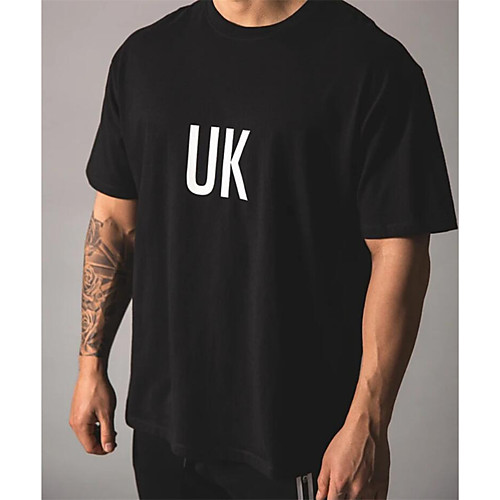 Men's Cotton Running T-Shirt Workout Shirt Round Neck Active Training Fitness Jogging Breathable Moisture Wicking Soft Sportswear Tee / T-shirt Top Short Sleeve Activewear Micro-elastic
Men's Cotton Running T-Shirt Workout Shirt Round Neck Active Training Fitness Jogging Breathable Moisture Wicking Soft Sportswear Tee / T-shirt Top Short Sleeve Activewear Micro-elastic