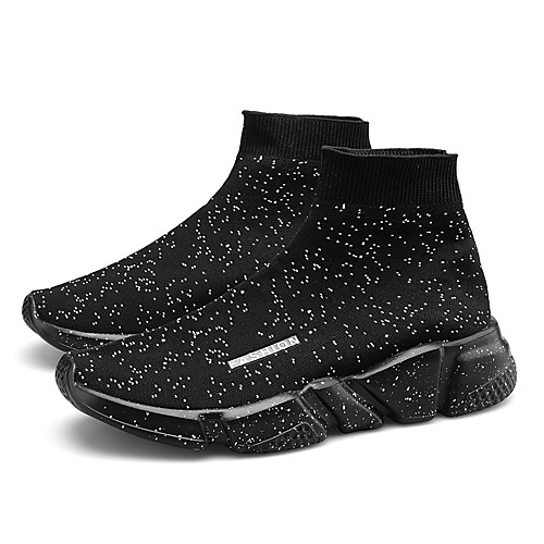 Men's Fall Classic Daily Trainers / Athletic Shoes Tissage Volant Breathable Black and White / White / Black Slogan
Men's Fall Classic Daily Trainers / Athletic Shoes Tissage Volant Breathable Black and White / White / Black Slogan