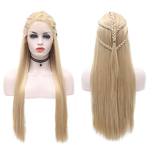 Synthetic Lace Front Wig Straight Side Part Lace Front Wig Blonde Long Blonde Synthetic Hair 18-26 inch Women's Soft Adjustable Party Blonde
Synthetic Lace Front Wig Straight Side Part Lace Front Wig Blonde Long Blonde Synthetic Hair 18-26 inch Women's Soft Adjustable Party Blonde
