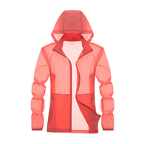 Women's Hiking Skin Jacket Hiking Jacket Summer Outdoor Sunscreen Breathable Quick Dry Anti-Mosquito Jacket Top Single Slider Running Hunting Fishing White / Fuchsia / Pink
Women's Hiking Skin Jacket Hiking Jacket Summer Outdoor Sunscreen Breathable Quick Dry Anti-Mosquito Jacket Top Single Slider Running Hunting Fishing White / Fuchsia / Pink