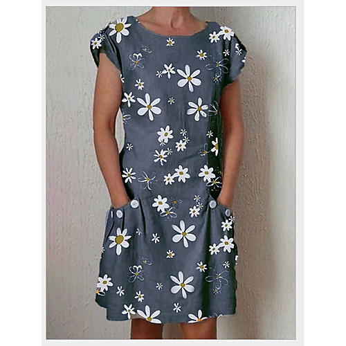 Women's A-Line Dress Knee Length Dress 3/4 Length Sleeve Print Summer Casual Chinoiserie 2021 Blue Green Gray Light Blue S M L XL XXL 3XL
Women's A-Line Dress Knee Length Dress 3/4 Length Sleeve Print Summer Casual Chinoiserie 2021 Blue Green Gray Light Blue S M L XL XXL 3XL
