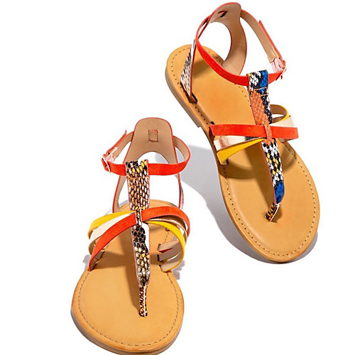 Women's Sandals Flat Sandal Summer Flat Heel Round Toe Daily PU Red / Orange / Green
Women's Sandals Flat Sandal Summer Flat Heel Round Toe Daily PU Red / Orange / Green