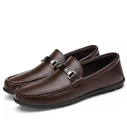 Men's Summer Casual Daily Loafers & Slip-Ons Cowhide / PU Non-slipping Light Brown / Dark Brown / White
Men's Summer Casual Daily Loafers & Slip-Ons Cowhide / PU Non-slipping Light Brown / Dark Brown / White