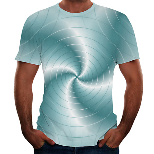 Men's T shirt Color Block 3D Plus Size Short Sleeve Going out Tops Basic Rainbow
Men's T shirt Color Block 3D Plus Size Short Sleeve Going out Tops Basic Rainbow