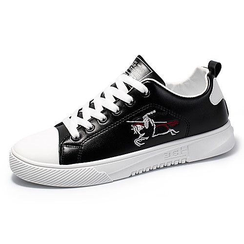 Men's Fall Daily Outdoor Sneakers Walking Shoes PU Breathable Non-slipping Shock Absorbing White / Black
Men's Fall Daily Outdoor Sneakers Walking Shoes PU Breathable Non-slipping Shock Absorbing White / Black