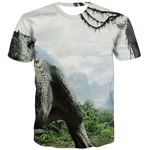 Men's Plus Size 3D Print T-shirt Street chic Daily Round Neck Rainbow / Short Sleeve
Men's Plus Size 3D Print T-shirt Street chic Daily Round Neck Rainbow / Short Sleeve